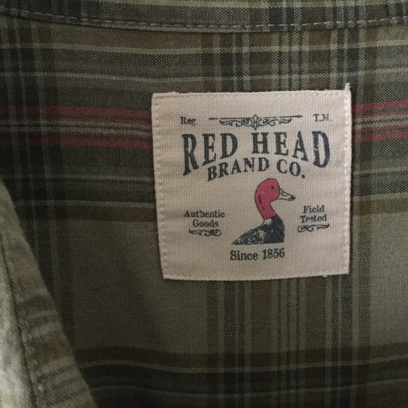 RedHead Ranch Cotton Twill Plaid LS Shirt - Picture 2 of 2